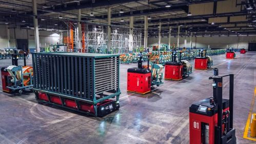 華晟智能50臺AGV落地浦林成山輪胎工廠，推動聚酯胎生產智能化升級